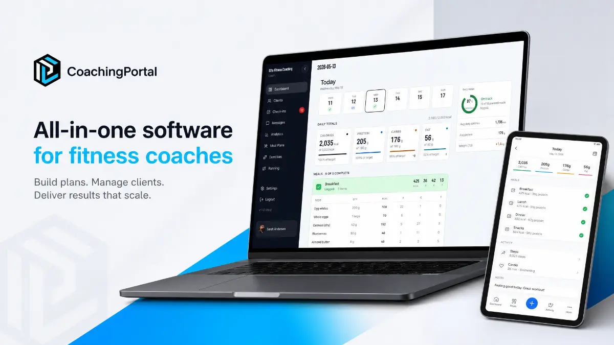 Virtual Coaching Software Online Coaching Software for Fitness & Nutrition Coaches